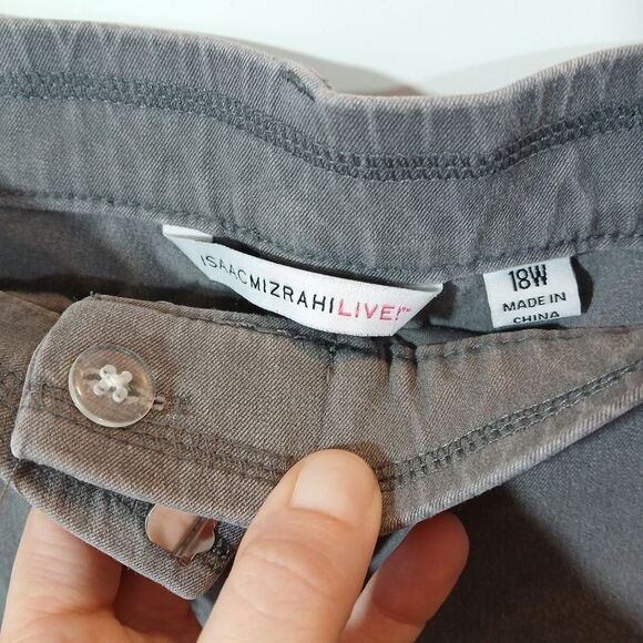 Issac Mizrahi Gray Pants - Picture 7 of 9